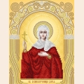 Схема для вышивания бисером А-СТРОЧКА "Св. Великомученица Дарья" 